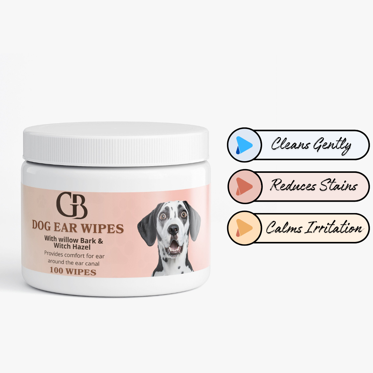 GBPETCARE Dog Ear Cleaner Wipes